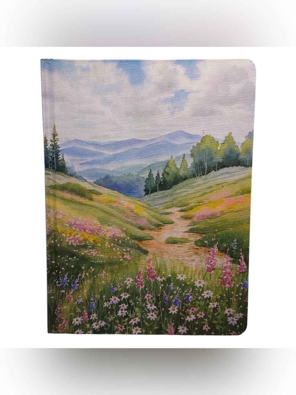 Watercolor Mountain & Wildflower Hardcover Journal by Recollections™ (6" x 8")